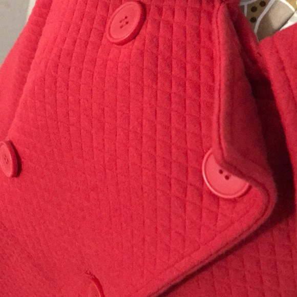 Alfred Sung Red Peplum Jacket/Coat - Picture 3 of 6